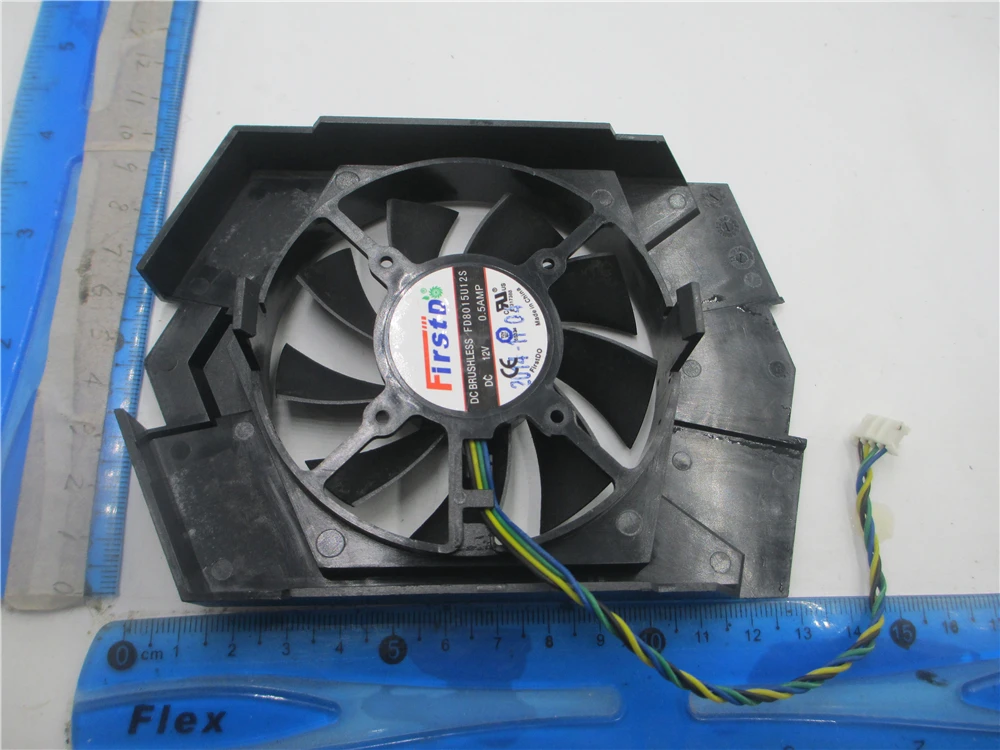 Placa de Vídeo Ventilador Fd8015u12s 12v 0.5a para Asus Gtx750ti Gtx 750ti