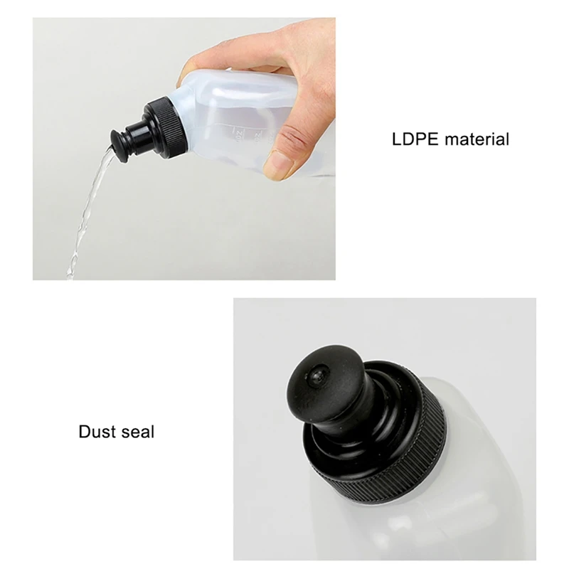Plastic Water Bottle Universal Portable Waist Belt Bag Outdoor Running Bottle Leak-Proof Cycling Fitness Drinking 280ML sports water bottle portable water bottle