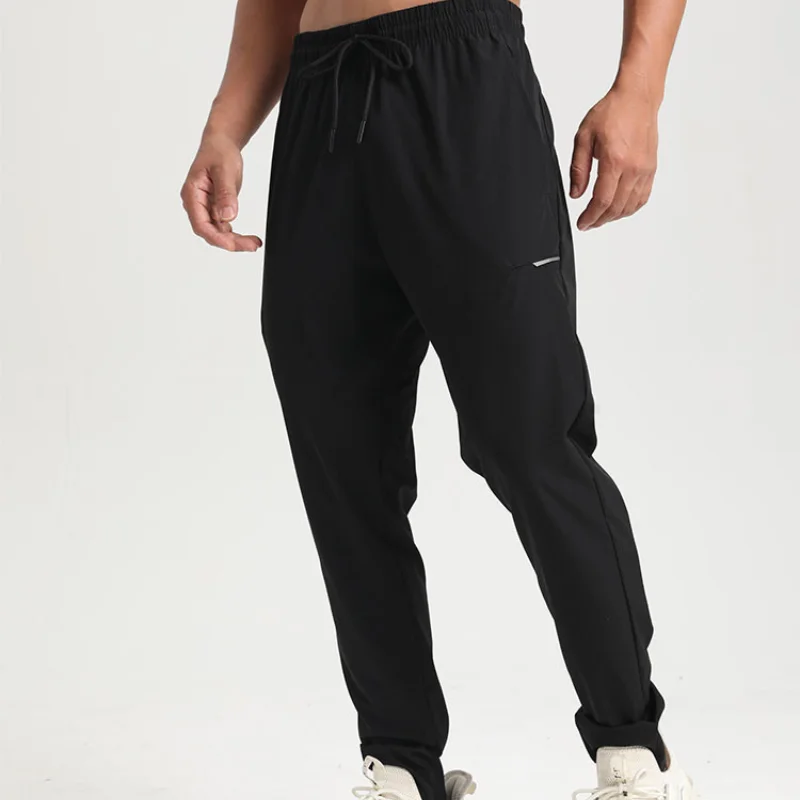 Woven Men's Sports Trousers Autumn And Winter Quick-drying Stretch  Outdoor Leisure  Fitness Training Trousers