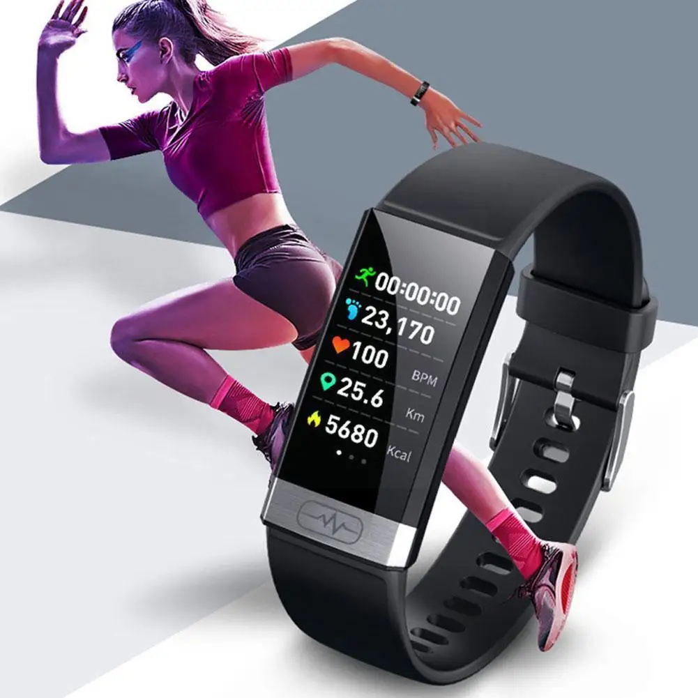 

2023 New Smart Watch Sports Wristband Bracelet Heart Rate Watch Monitor Care USB Pressure Healthy Charging IP68 Blood Water M8R3