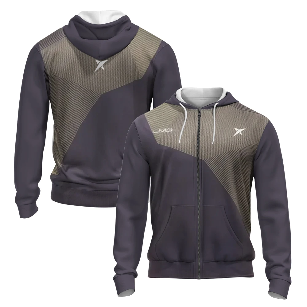 

Fall Men's Fashion Sweatshirt 3D Printed Patterns Tennis Sports Oversized Hoodie Trendy Jacket Harajuku Street Zipper Clothing