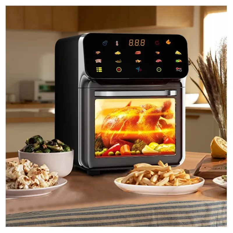 투명 에어프라이어 Large Capacity Electric Oven Household Multi-Functional Non-Stick Pan Visual Intelligent Air Fryer 5