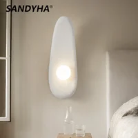 SANDYHA Nordic Long Strip Design Wall Lamp for Bedroom Bedside Light Living Room Aisle Study Lighting Fixture Home Decoration 1