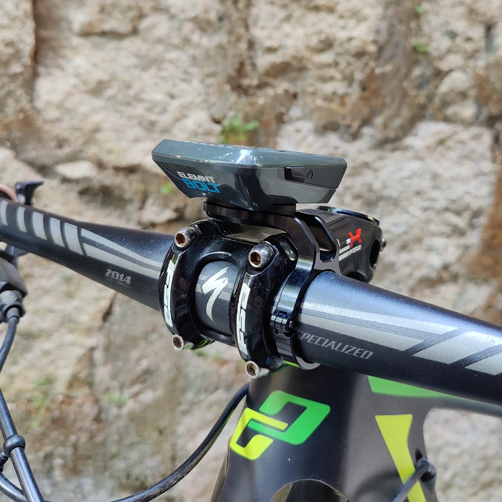 Legierung Fahrradlenker Computerhalterung 31,8 mm 34,9 mm für Edge 1000 WAHOO Elemnt Bolt IGPSPORT Bryton Lenkerhalterung links oder rechts – Detail 5