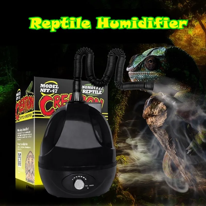 2.5L Reptile Humidifier Terrarium Mist Cooling System with Extension