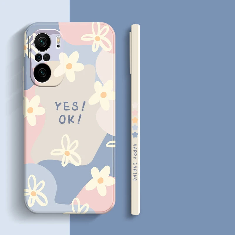 Flower Phone Case For Xiaomi Redmi Note 14 13 12 Pro Plus 5G 12S 12 11S 11 10S Redmi 13C Shockproof Matte Soft Silicone Cover phone waterproof case phone case phone protector cover leather phone case