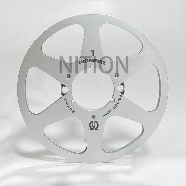 New Analog Audio 10.5 X ¼” Metal Tape Reel -NAB HUB Open Reel Audio  Aluminum Takeup Reel By Pioneer - AliExpress