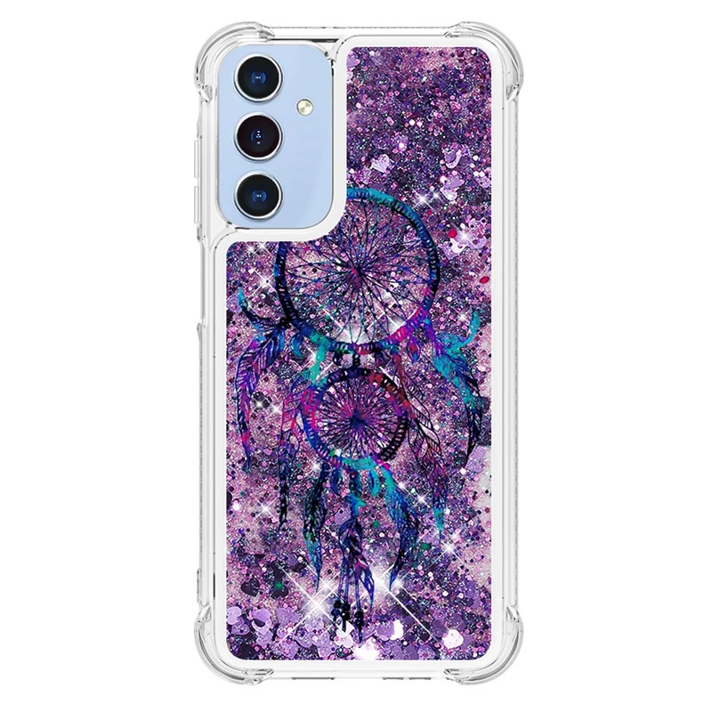 Glitter Dynamic Liquid Phone Case - Universal Compatibility for Samsung Galaxy Series