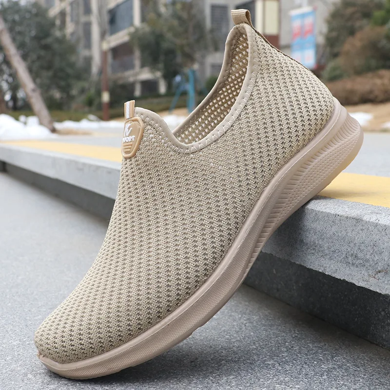 Men's Spring/Summer Exclusive Shoes Soft soled Walking Shoes Men's casual  Breathable sports shoes sneakers 4