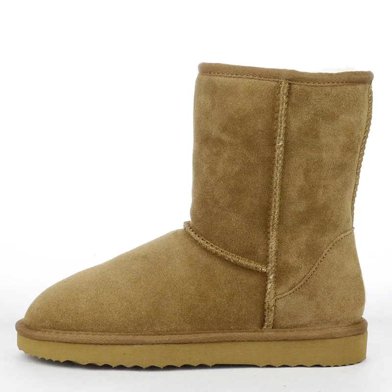 UVWP 100% Genuine Cowhide leather Snow boots women Australia Boots Winter Boots Warm