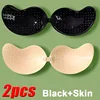 Soutien-gorge adhésif Invisible sans bretelles, Push-Up, Lingerie sans couture, couvre-mamelon en Silicone, sous-vêtements Bralette