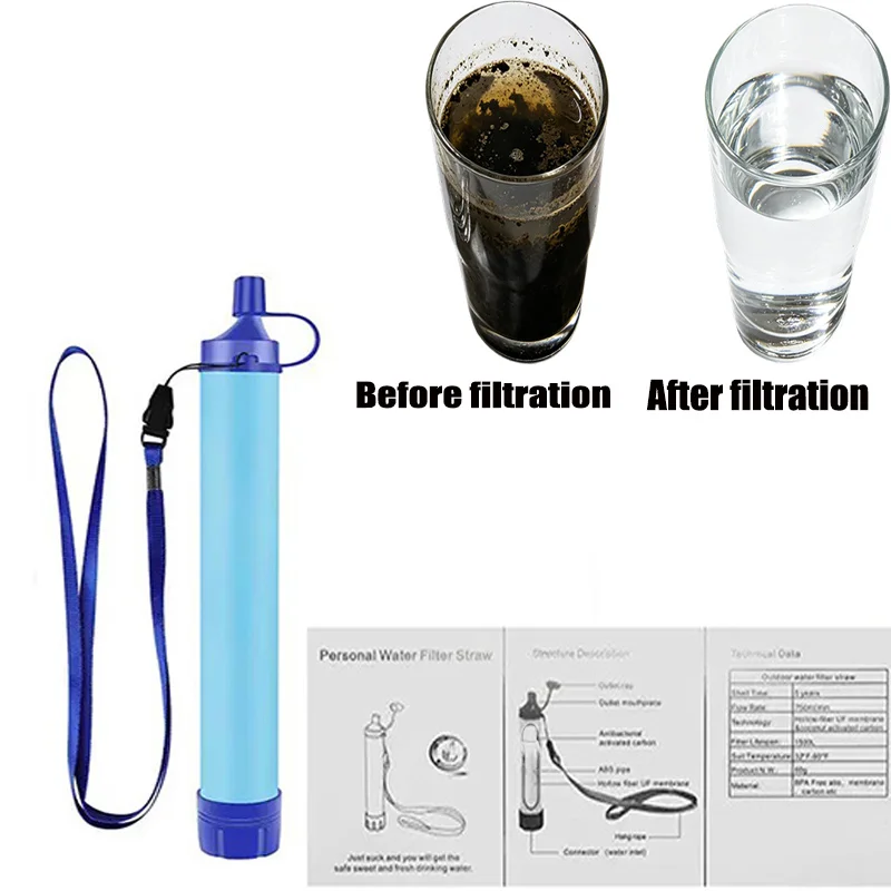 Outdoor Water Purifier – Survival Water Filter Compact Portable Purifier thumbnail 3