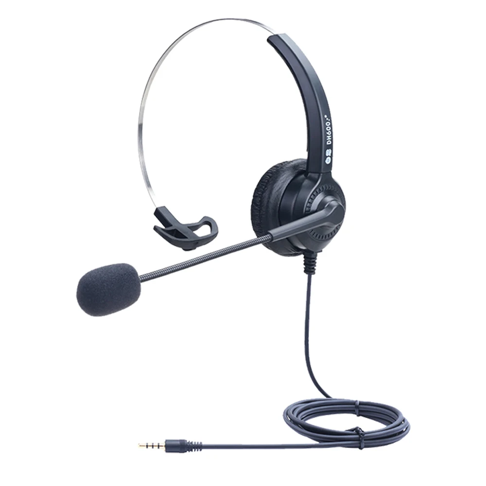 FOSITAN 3.5mm Wired Headset with Microphone Noise Cancelling Stereo Headphone for Office/Traffic Call Center/PC Laptop | Электроника