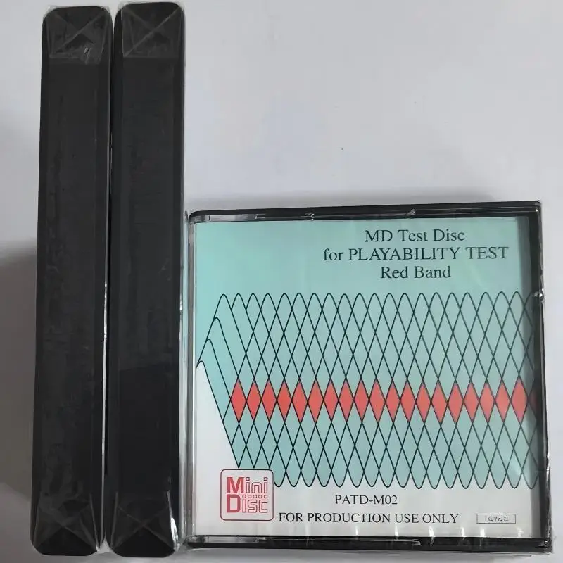 MD TEST DISC FOR PLAYABILITY TEST RED BAND PATD-M02 MINI