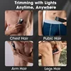 Groin & Body Hair Trimmer – Dual-Head Safe Trimmer & Foil Blades, Waterproof Wet/Dry Groomer USB-C Rechargeable with Travel Lock 5