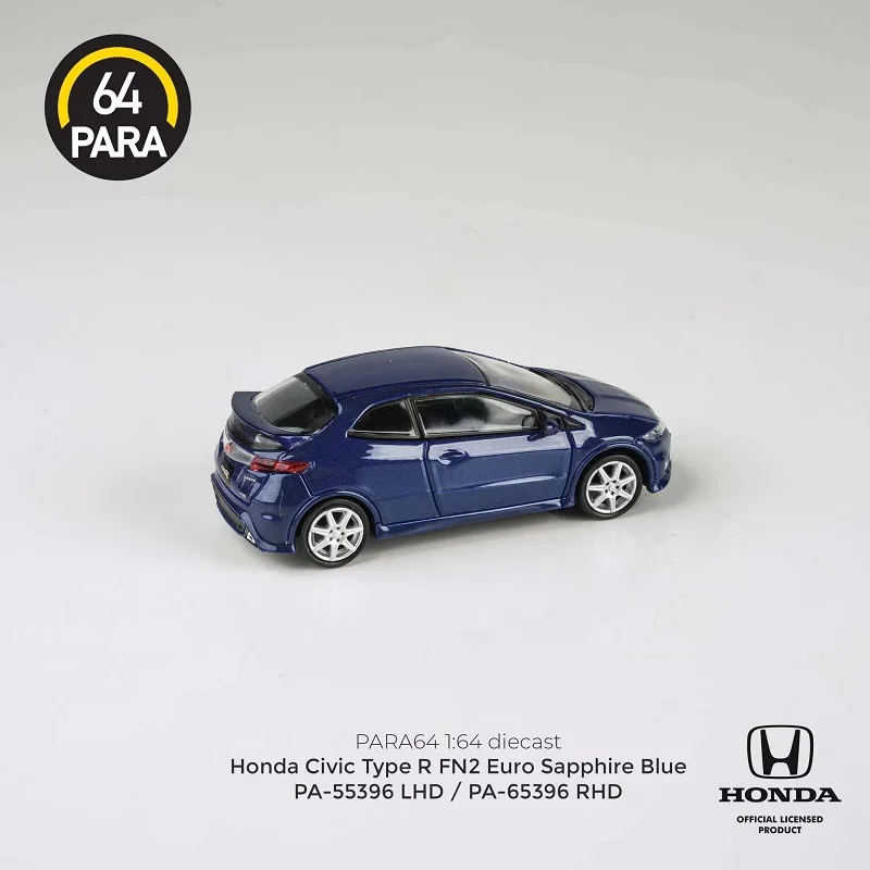 Para64 1:64 2007 honda civic fn2 Collection of die cast alloy trolley model presents