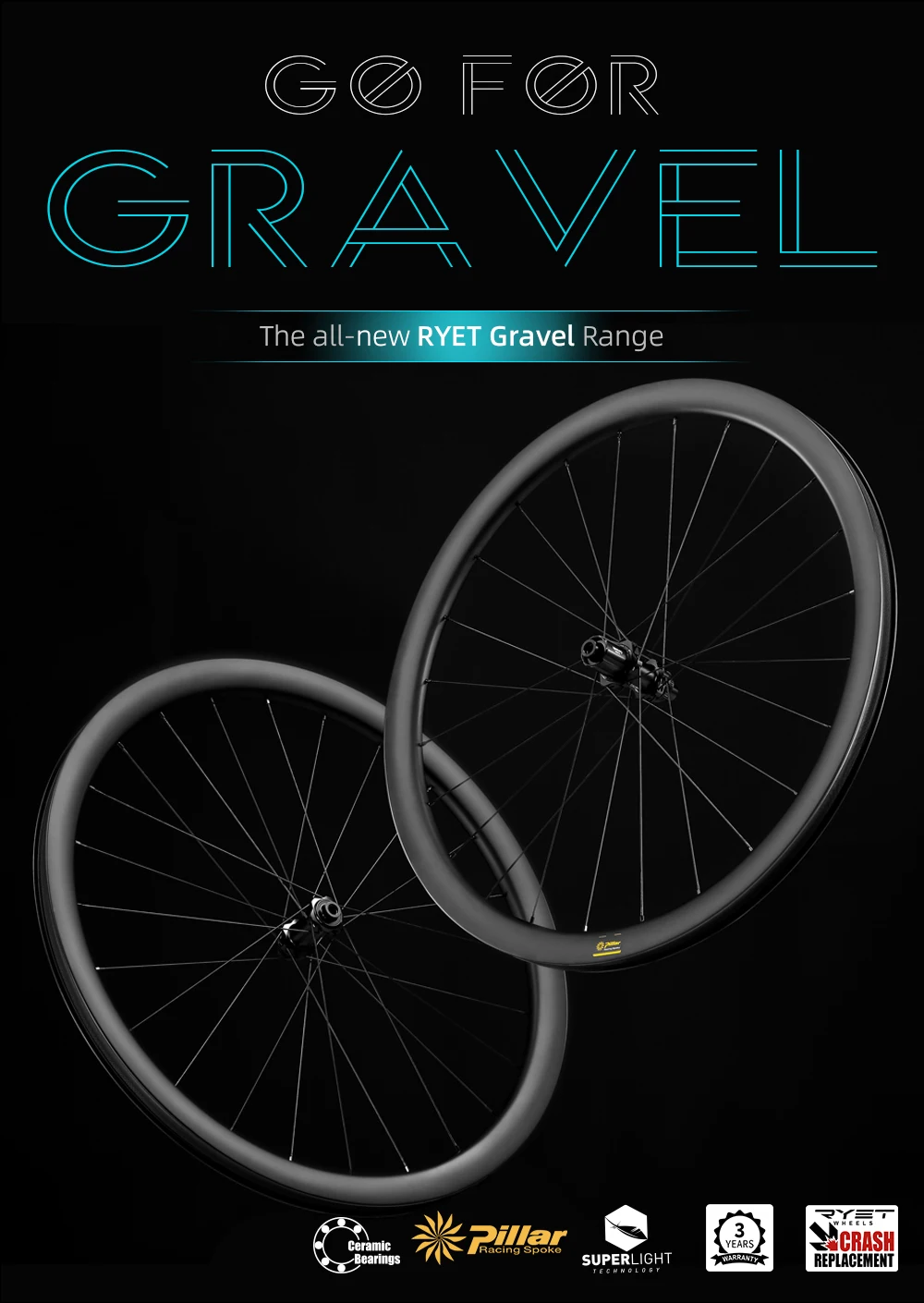 RYET gravel-x ホイールセット RYET Wheels • Official Website