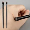 New 1/2pcs Blade Makeup Brushes Angled Thin Eyebrow Brush Flat Fine Eyeliner Brush Professional Liner Brow Beauty Make Up Tool 1