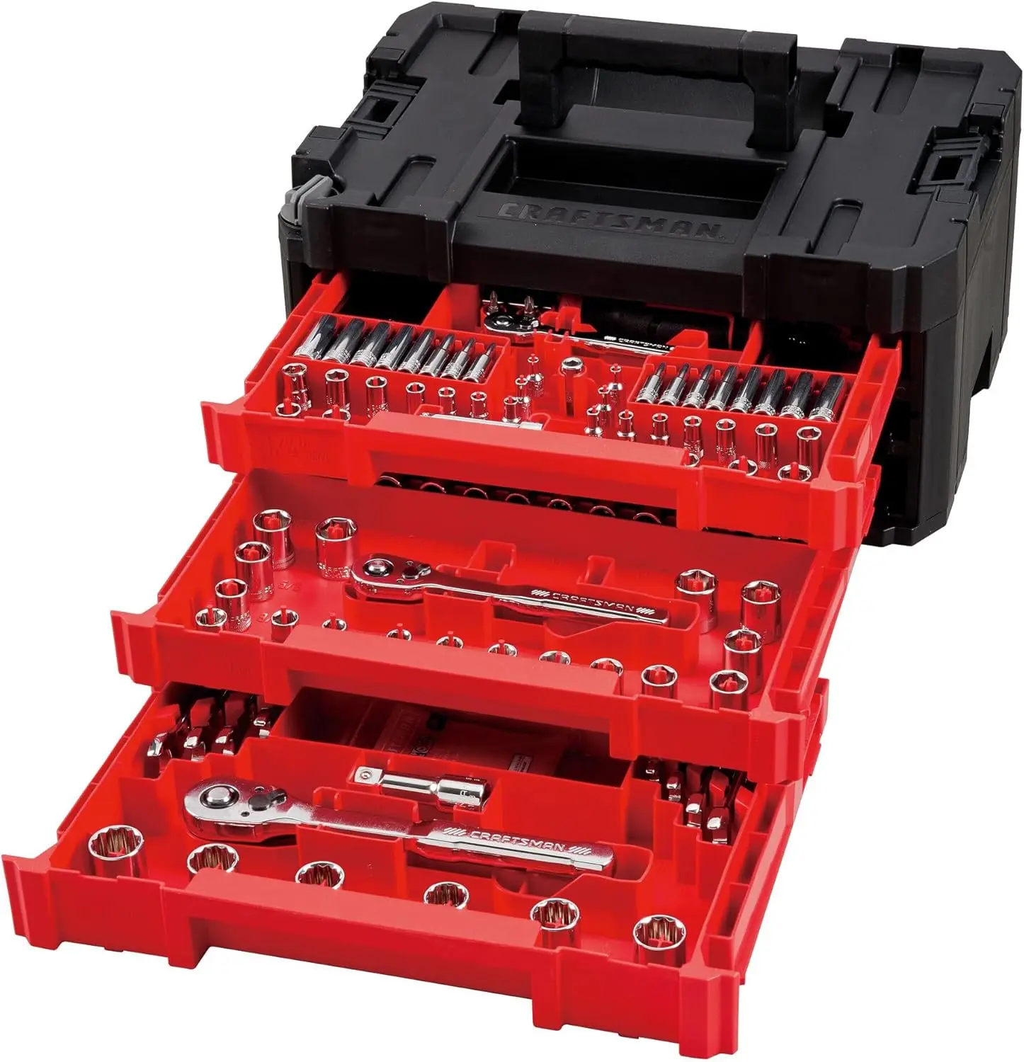 The universal tool kit gathers all your daily tools together a flexible storage system Mechanics Tool Set 5