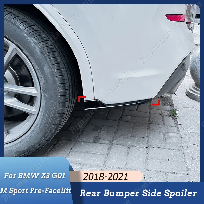 

Автомобильный задний бампер, боковой спойлер, Накладка для BMW X3 G01 M Sport 2018-2021