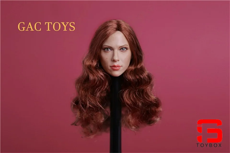 DEZARO 1/6 Schaal Vrouwelijk Hoofd Sculpt, Scarlett Johansson Europees