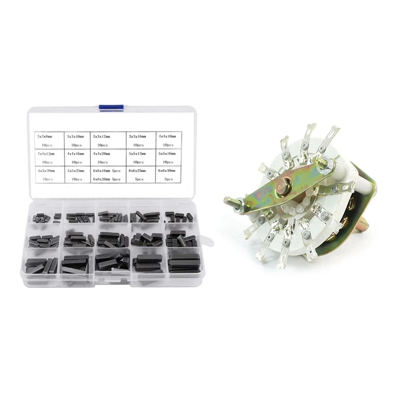 

140 шт., круглые ключи с хвостовиком, набор ключей с хвостовиком и 1 шт., 11 контактов