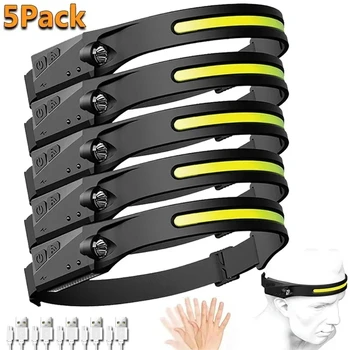 Rechargeable LED Sensor Headlamp 1