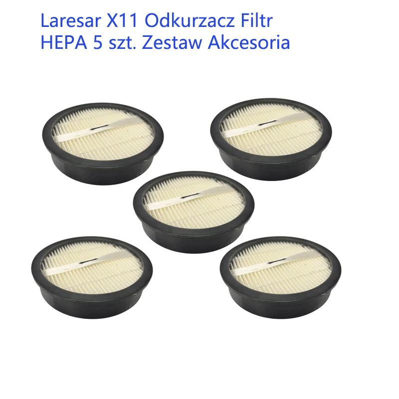 Laresar X11 Odkurzacz Filtr HEPA 5 szt. z Polski za $25.48 / ~95zł Laresar X11 Odkurzacz Filtr HEPA 5 szt. z Polski za $25.48 / ~95zł