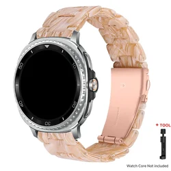 Transparent Resin Band Strap for Women - Stylish Bracelet for Watches (OW)