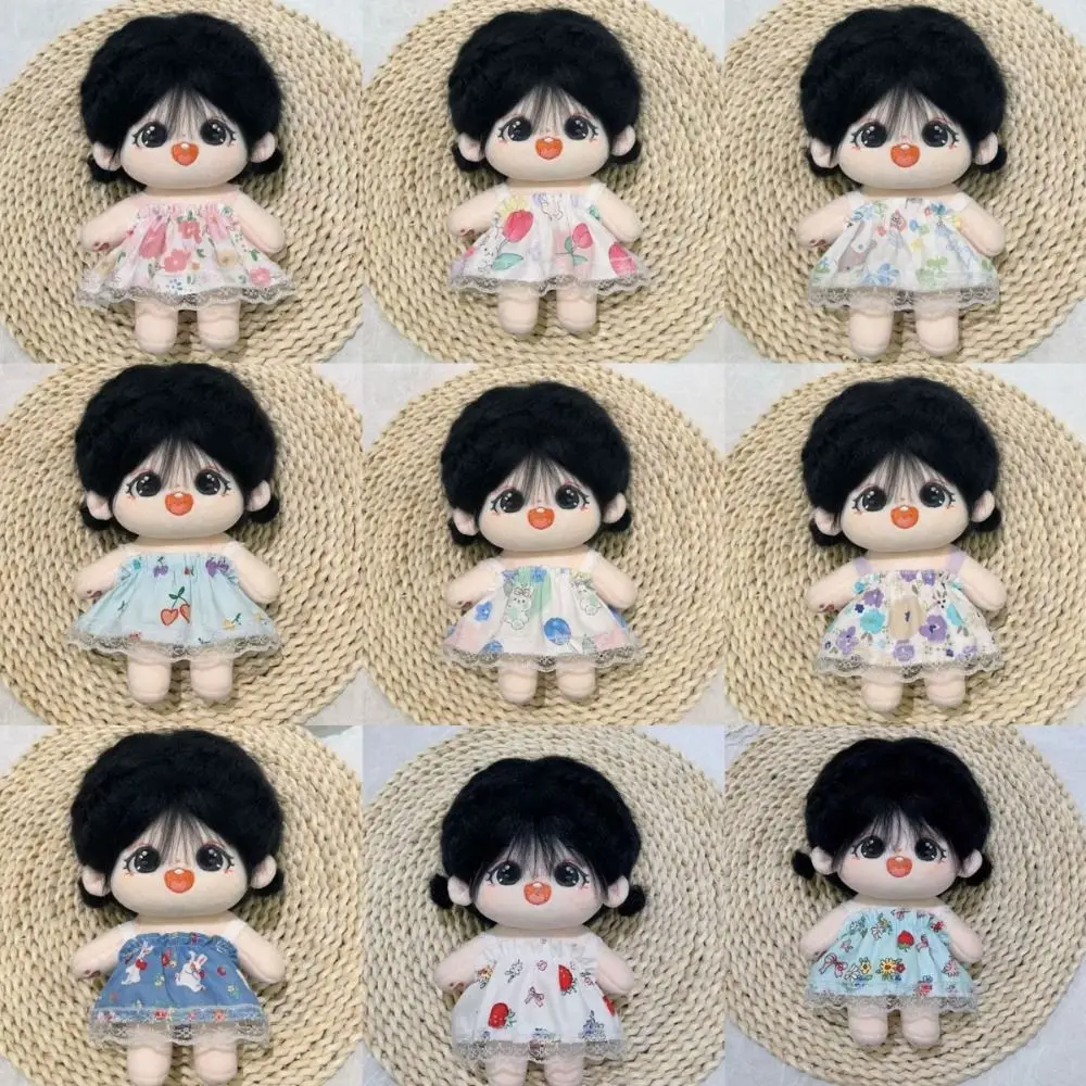 Mode Kleider Rock Dekoration 20 cm Baumwolle Puppe Schöne Prinzessin Kleid Plüsch Puppen Kleidung Zubehör für EXO Idol Puppen – Detail 1