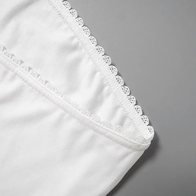Top de corsé blanco sin mangas de verano con estampado de letras de oso bonito, top corto sexy ajustado para mujer, ropa de moda con lazo de encaje, ropa de mujer