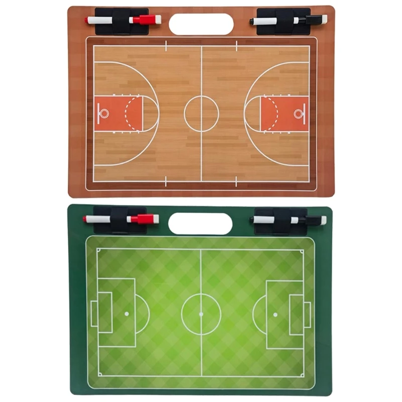 

Tactic Board Dry Erases Board Football Coaching Board for Coaches with 2 Markers