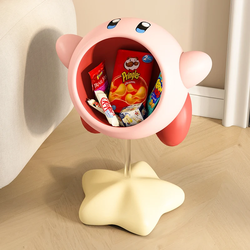 

Creative Pink Floor Decoration Large Storage Living Room Beside Sofa Home Decoration Relocation Opening Gift