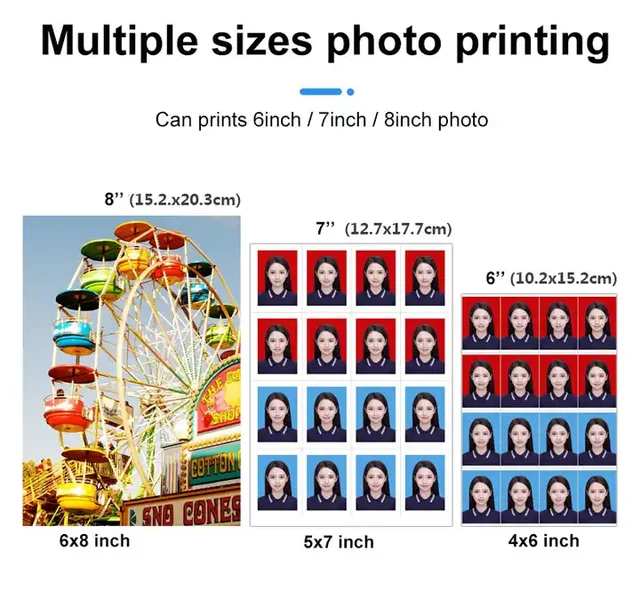 Hot sale Hiti P525L Photo paper and ribbon print kit and