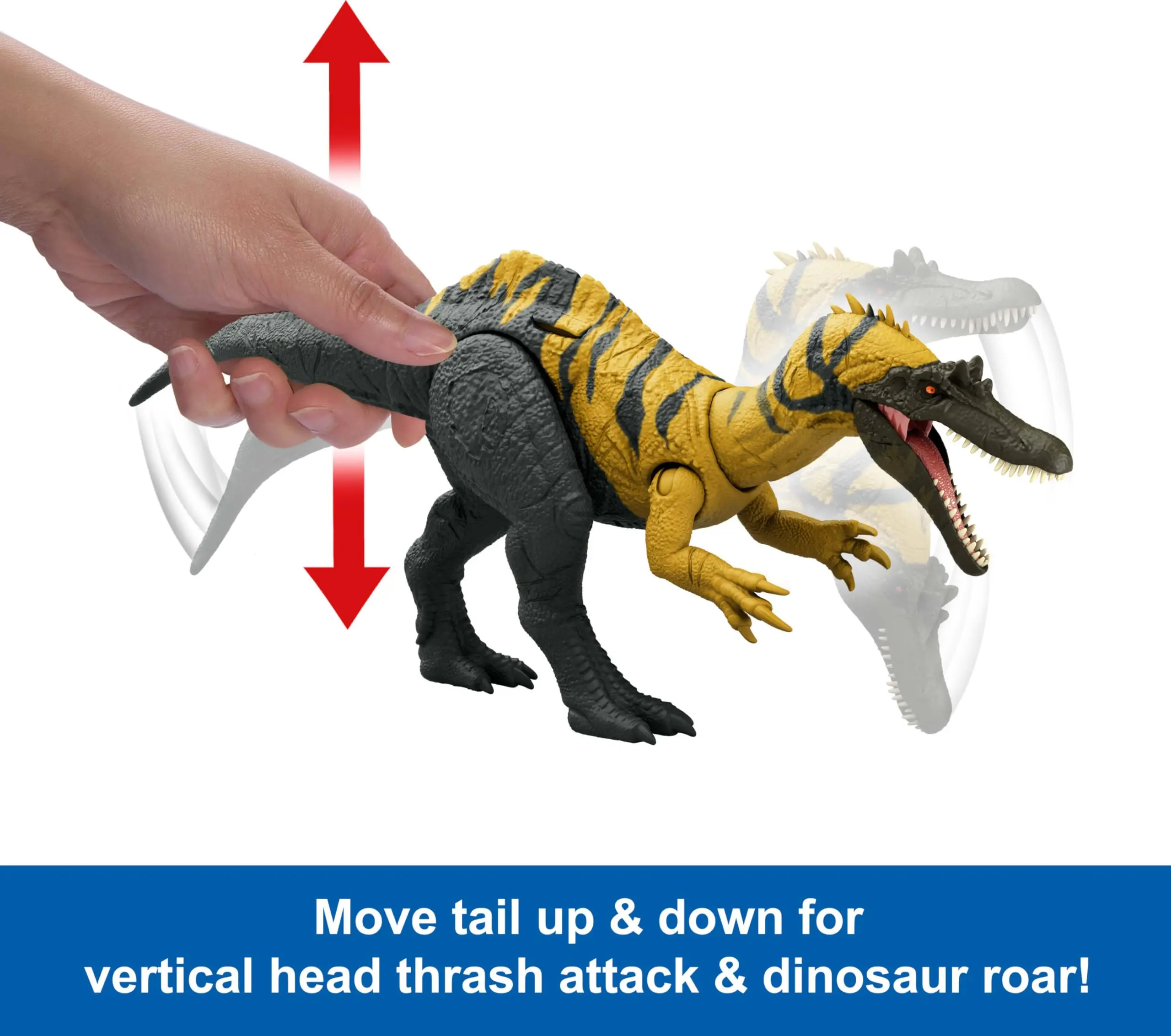 Jurassic World Ceratosuchops Dinosaur Toys with Roar Sound