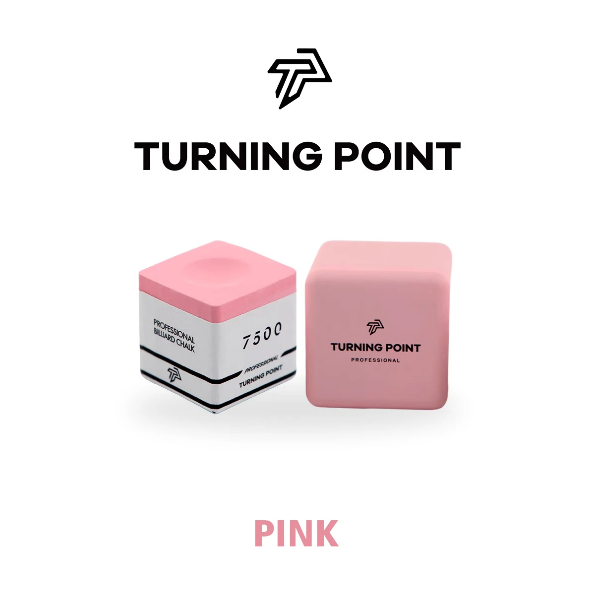 ビリヤードチョーク TURNING POINT 7500 ピンク 2個セット ビリヤード