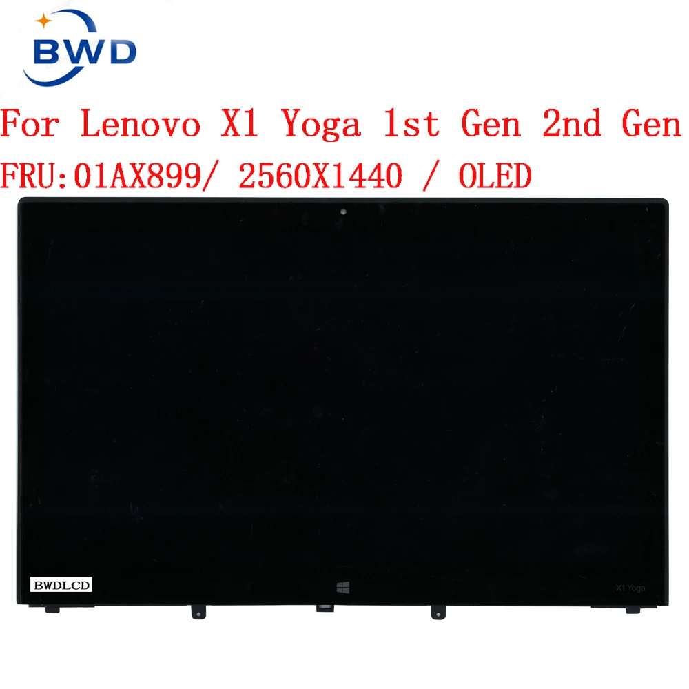 ORIGINAL NEW 01AW977 01AX899 OLED Touch Screen LCD For Lenovo