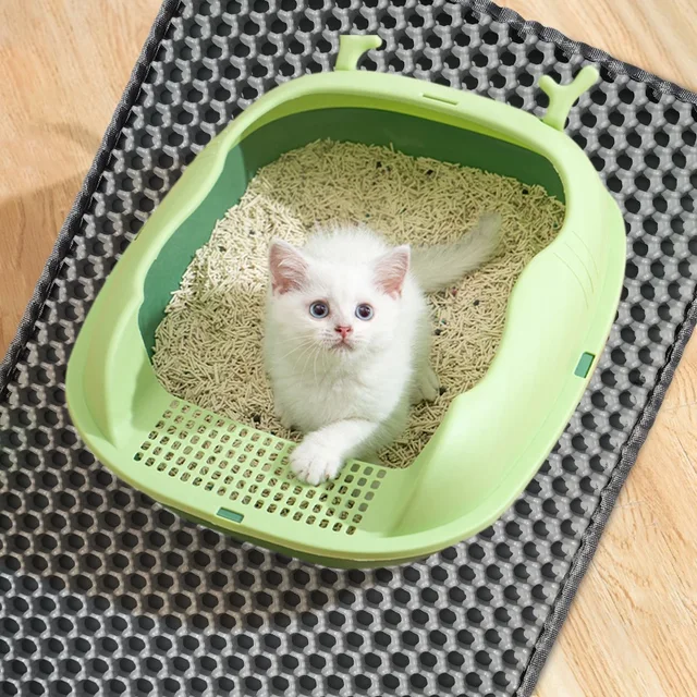 Cat Litter Mat Pet Toilet Waterproof Double Layer Pet Litter Box Mat Nonslip Sand Cat Washable Mat Clean Pad Pet Clean Supplies 6