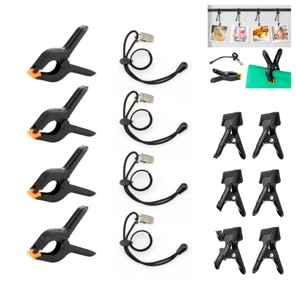 

Professional Backdrop Clips Photo Background Clamp for Green Screen Background Photography Equipment
