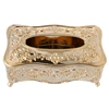 Luxury kitchen tissue storage box European-style acrylic tissue box handkerchief tissue holder household storage supplies 4