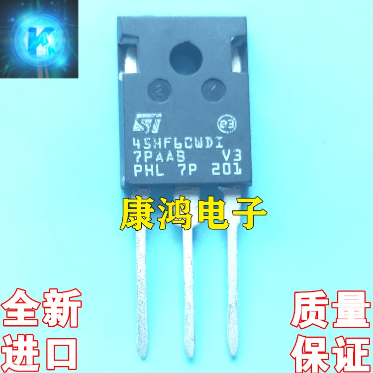 

(2 шт./лот) 45HF60WDI GW45HF60WDI TO-247 IGBT 45 A600V