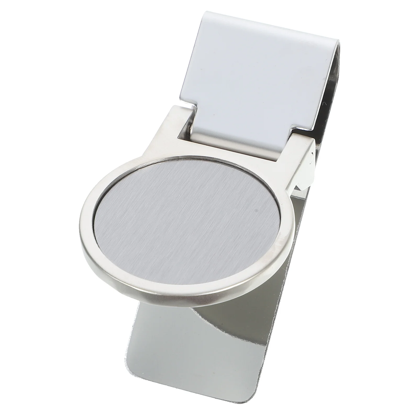

Stainless Steel Money Clip Portable Cash Clip Wallet Money Clip Practical Bill Clip Office Supplies