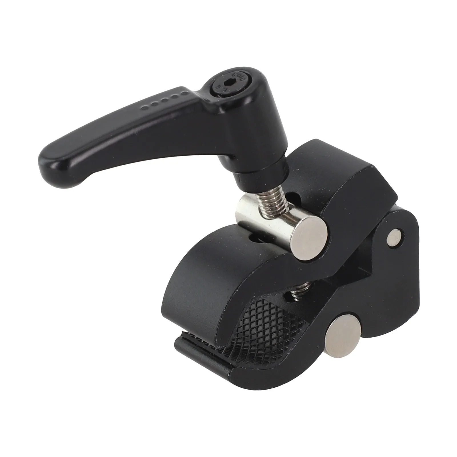 

Зажим-краб для фотовспышки, 48 мм, черный/серебристый