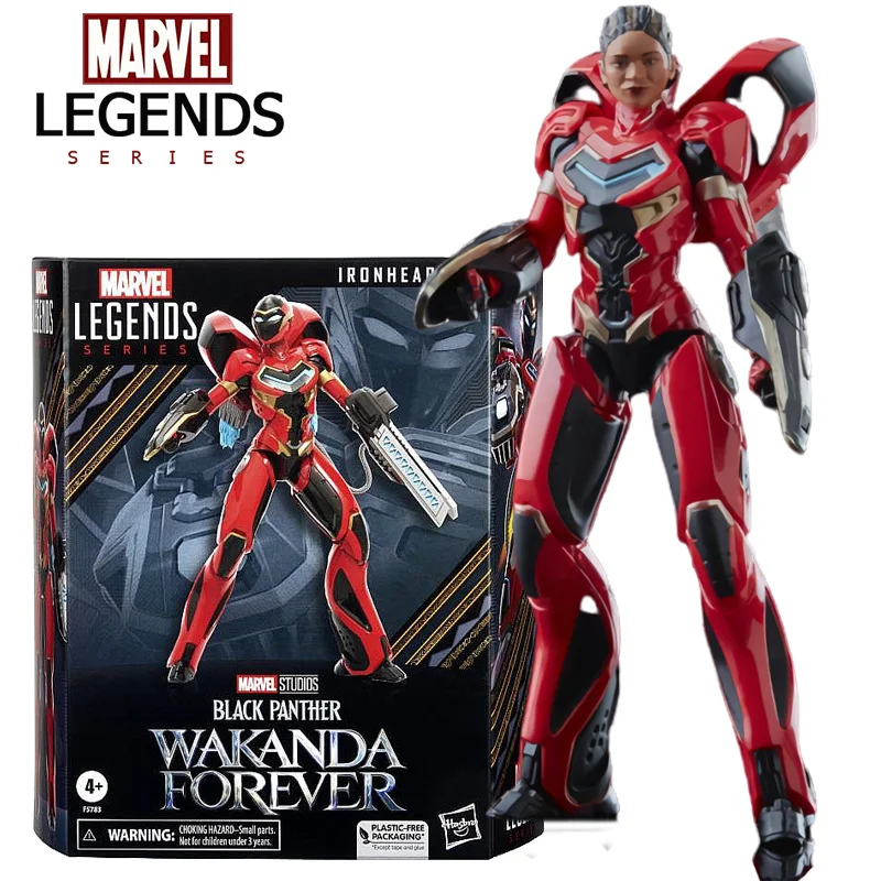 Original Ml Legends Ironheart Action Figures Toys 6 Pollici Riri Williams Iron Heart Statue Model Doll Ornamenti Da Collezione Regali