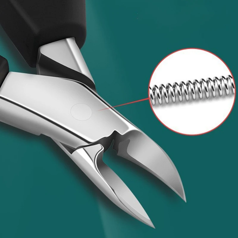 Ingrown Toe Nail Correction Nippers Clipper Cutters Dead Skin Dirt Remover, Paronychia Podiatry Pedicure Care Tool 5
