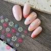 24Pcs Cute Colorful Flower Nail Stickers Summer Kawaii Butterfly Petal Nail Art Decals DIY Manicure 3D Self-adhesive Sliders&7^E 5
