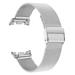 Premium Stainless Steel Metal Mesh Watch Strap Bracelet - Galaxy Watch 8 44mm (Silver)