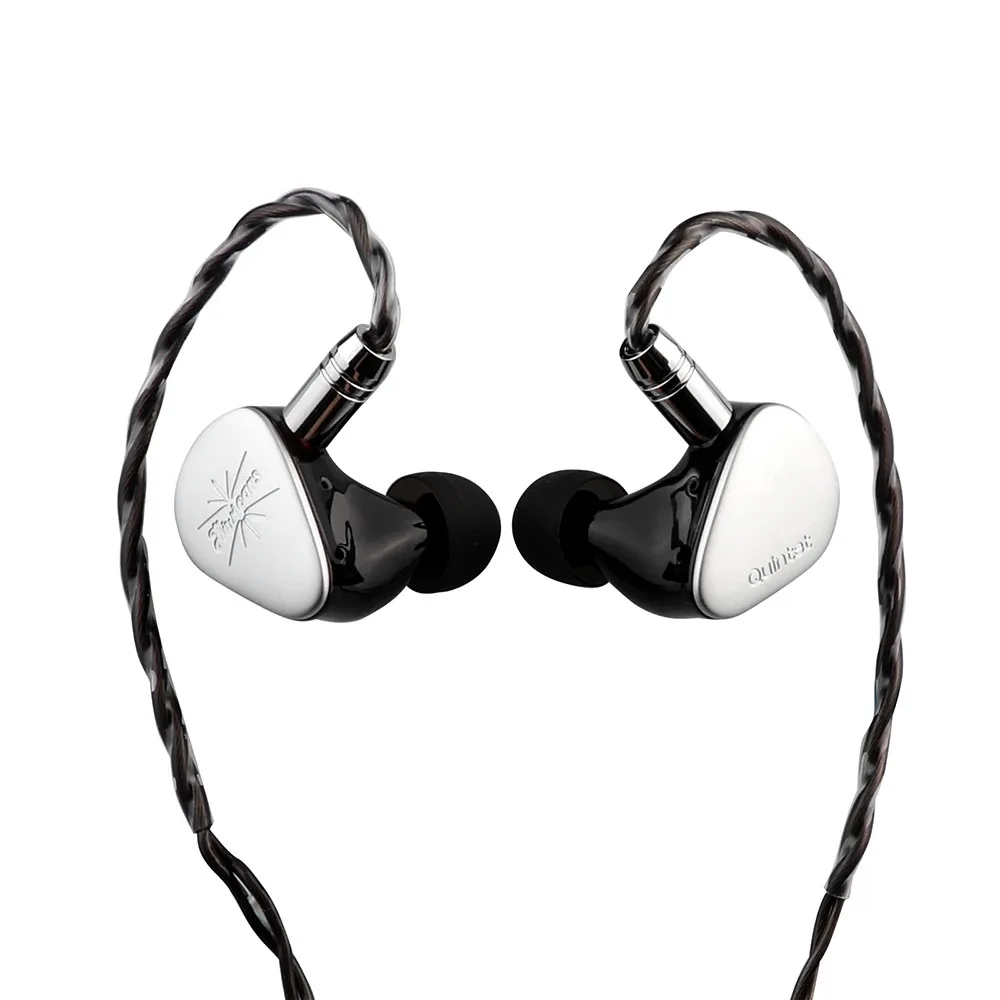 【極美品】Kiwiears Quintet 箱無し特価 Kiwi ears quintet in-earモニター (取り外し可能なシルバー