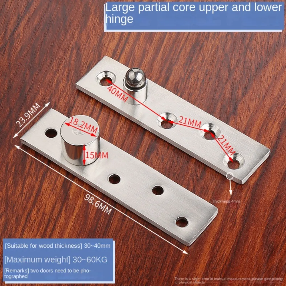 Description Picture 5 of itemStainless Steel Rotating Door Hinge Door Accessories Hardware Supplies Up and Down Location Shaft Positioning Door Shaft