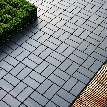 44-Pack Waterproof Interlocking Patio Deck Tiles 1
